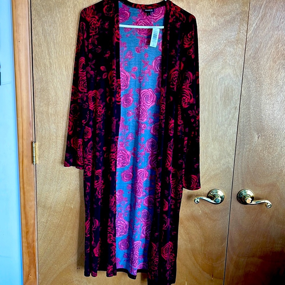 Torrid Rose Duster